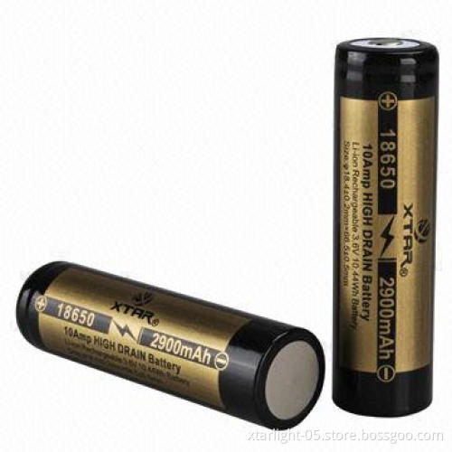 2,900mAh Battery 18650 with 10 discharge rate, especially for E-cigarette